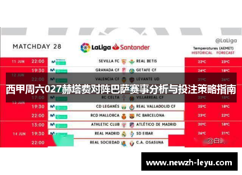 西甲周六027赫塔费对阵巴萨赛事分析与投注策略指南